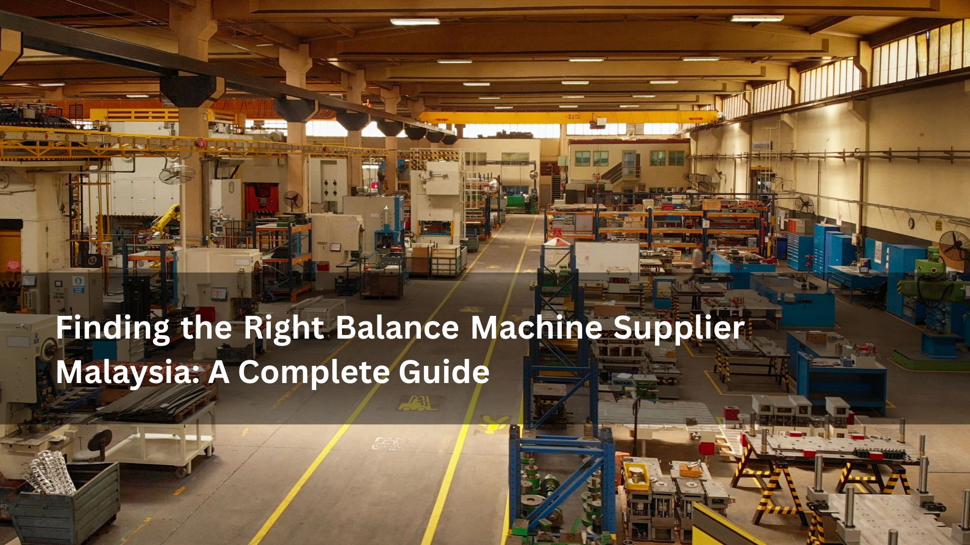 balance machine supplier malaysia